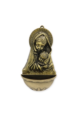 Kropielnica domowa Matka Boża z Dzieciątkiem