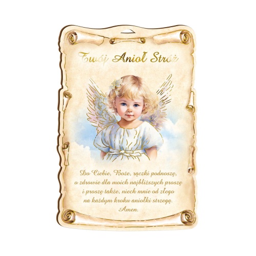 Obrazek na desce - Pamiątka Chrztu Świętego