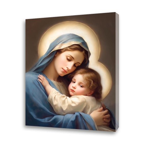 Obraz na płótnie Matka Boża z Dzieciątkiem Jezus