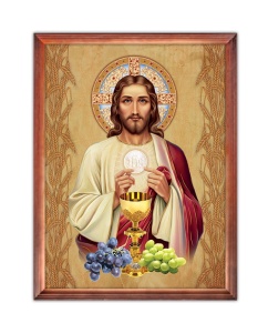 Obraz religijny Jezus Chrystus - Pamiątka Pierwszej Komunii Świętej