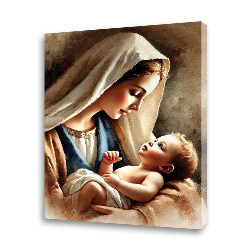 Obraz na płótnie Matka Boża z Dzieciątkiem Jezus