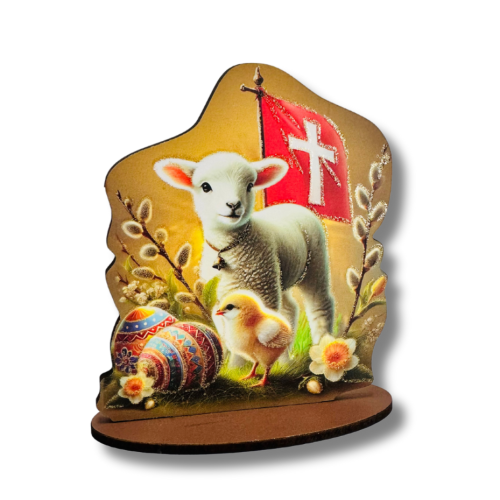 Baranek Wielkanocny – ozdoba wielkanocna