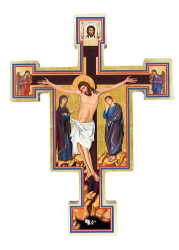 Krzyż z wizerunkiem ukrzyżowanego Jezusa Chrystusa