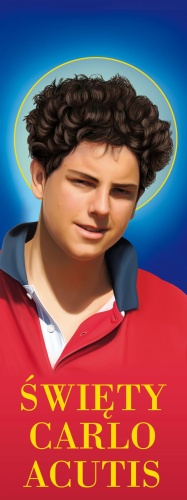 Baner religijny - Święty Carlo Acutis