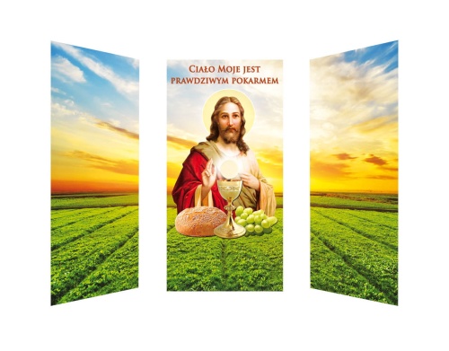 Zestaw 3 banerów na Boże Ciało