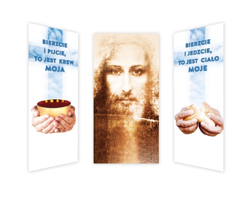 Zestaw 3 banerów na Boże Ciało