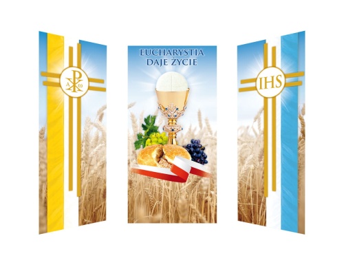 Zestaw 3 banerów na Boże Ciało