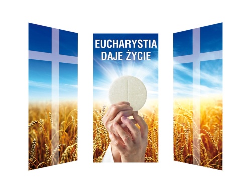 Zestaw 3 banerów na Boże Ciało