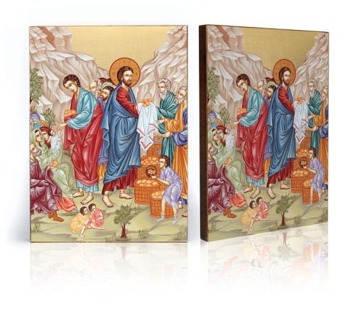 Ikona Cudowne rozmnożenie chleba