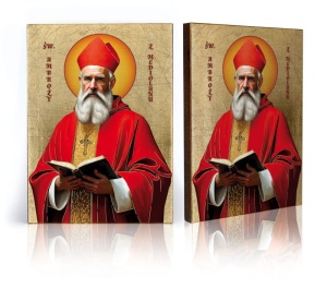 Ikona Święty Ambroży z Mediolanu