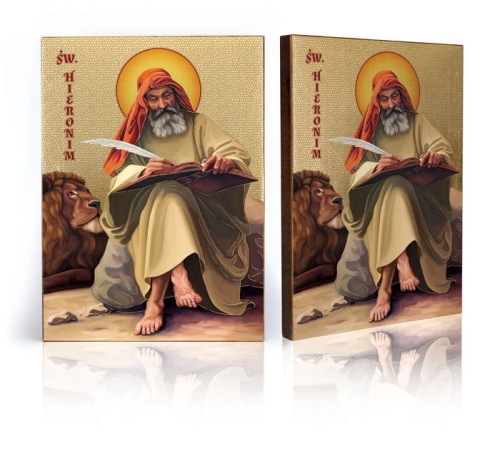 Ikona Święty Hieronim