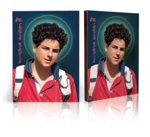 Ikona Święty Carlo Acutis - patron internetu