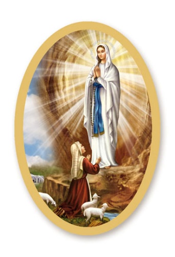 Naklejka MB Lourdes.