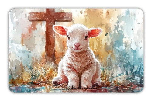 Magnesy Wielkanocne - Baranek Wielkanocny - 10 szt.