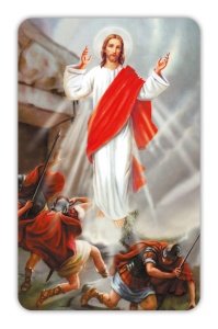 Magnesy Wielkanocne z Jezusem Zmartwychwstałym - 10 szt.