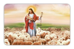 Magnesy Wielkanocne Dobry Pasterz - 10 szt. 