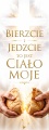 Baner na Boże Ciało "Bierzcie i jedzcie oto ciało moje" 75x200 cm