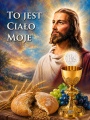 Baner na Boże Ciało "To jest ciało moje" 75x100 cm