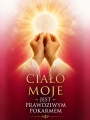 Baner na Boże Ciało "Ciało moje jest prawdziwym pokarmem" 75x100 cm