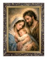 Obraz religijny Święta Rodzina w ramie ornamentowej