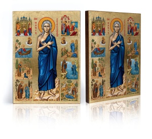 Ikona religijna Święta Maria Egipcjanka 