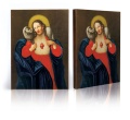 Ikona religijna Serce Jezusa w Milejczycach