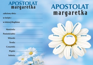 Apostolat Margaretka - folder - 25 szt.