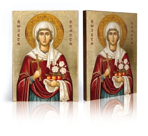 Ikona religijna Święta Dorota 