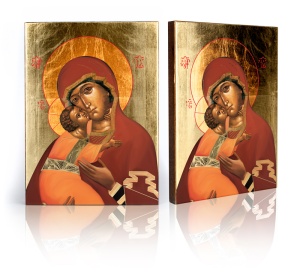 Ikona religijna Eleusa (Matka Boża Czuła)