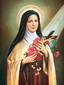 Plakat Religijny Święta Teresa do Dzieciątka Jezus