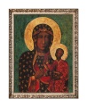 Obraz religijny Matka Boża Częstochowska w ramie z ornamentem