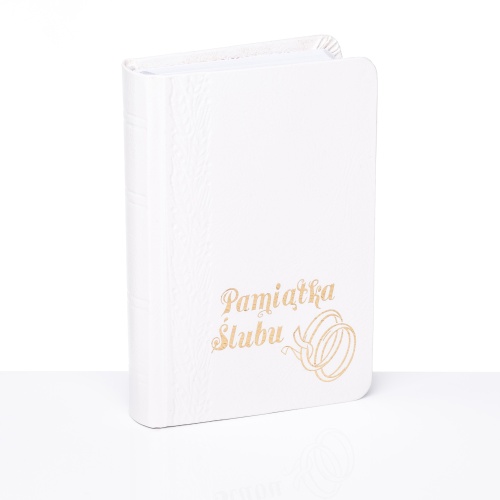 Pamiątka Ślubu - kolor biały