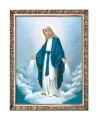 Obraz religijny Matka Boża Niepokalana w ramie z ornamentem