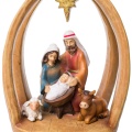 Szopka bożonarodzeniowa - Święta Rodzina - 14 cm - Decorato