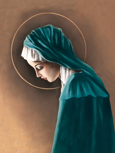 Plakat Religijny wzór 069. Matka Boska