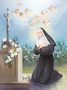 Plakat Religijny Święta Rita