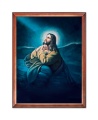 Obraz religijny Jezus modlący się w Ogrójcu w drewnianej ramie