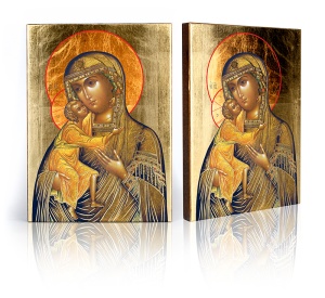 Ikona religijna Eleusa (Matka Boża Czuła)