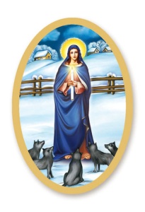 Candele Sticker Madonna della Candelora