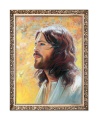 Obraz religijny Jezus Chrystus w ramie z ornamentem
