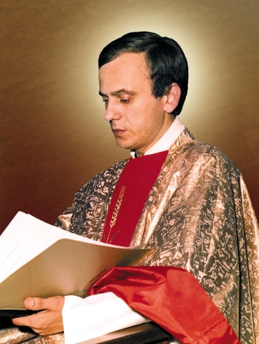 Plakat Religijny wzór 103. Błogosławiony ks.Jerzy Popiełuszko