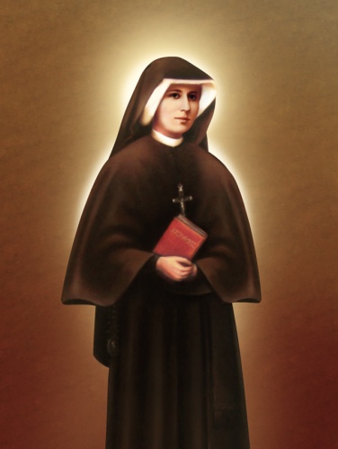 Plakat religijny wzór 042. Święta Siostra Faustyna.