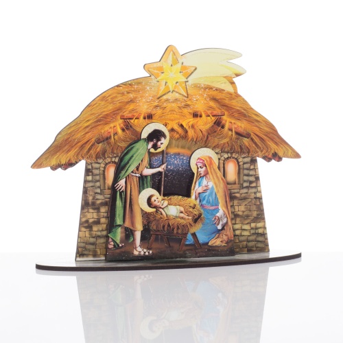 Szopka Boże Narodzenie - drewniana.