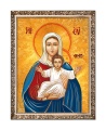 Obraz religijny Matka Boża Orantka w ramie z ornamentem