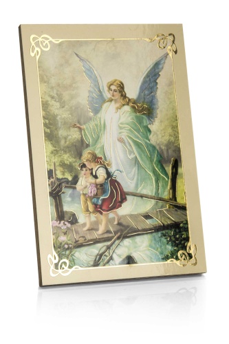 Anioł Stróż - obrazek do postawienia