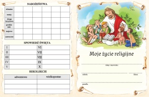 Dzienniczek życia religijnego - 25 szt.
