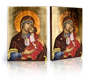 Ikona religijna Eleusa (Matka Boża Czuła)
