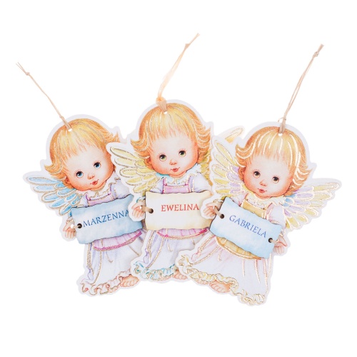Aniołki z imionami dla Dziewczynek.