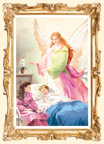 Anioł Stróż pamiątka Chrztu Świętego + dedykacja