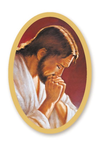 Naklejki na świece Jezus Chrystus - 25 arkuszy